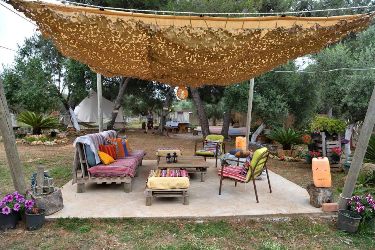 Glamping At A Lovely Tent In Skiaxtro- Marathopoli Βίλα Εξωτερικό φωτογραφία