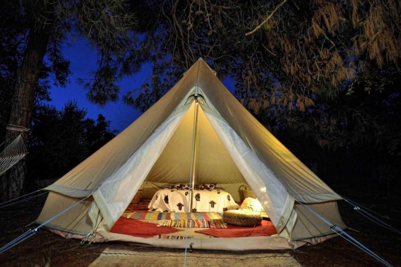 Glamping At A Lovely Tent In Skiaxtro- Marathopoli Βίλα Εξωτερικό φωτογραφία