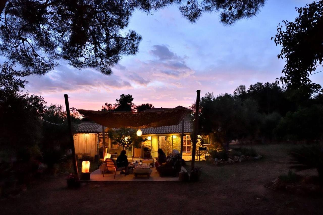 Glamping At A Lovely Tent In Skiaxtro- Marathopoli Βίλα Εξωτερικό φωτογραφία