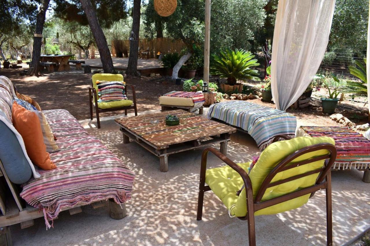 Glamping At A Lovely Tent In Skiaxtro- Marathopoli Βίλα Εξωτερικό φωτογραφία
