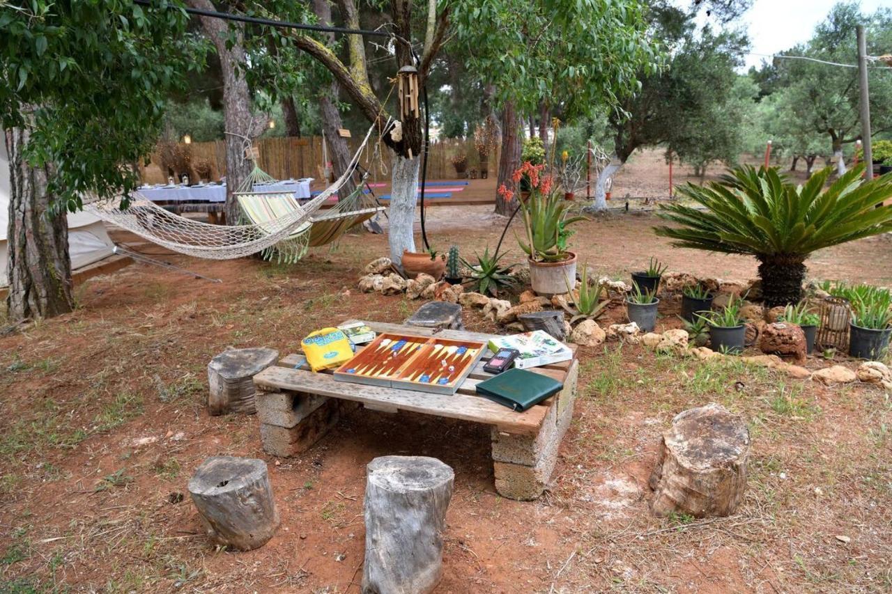 Glamping At A Lovely Tent In Skiaxtro- Marathopoli Βίλα Εξωτερικό φωτογραφία
