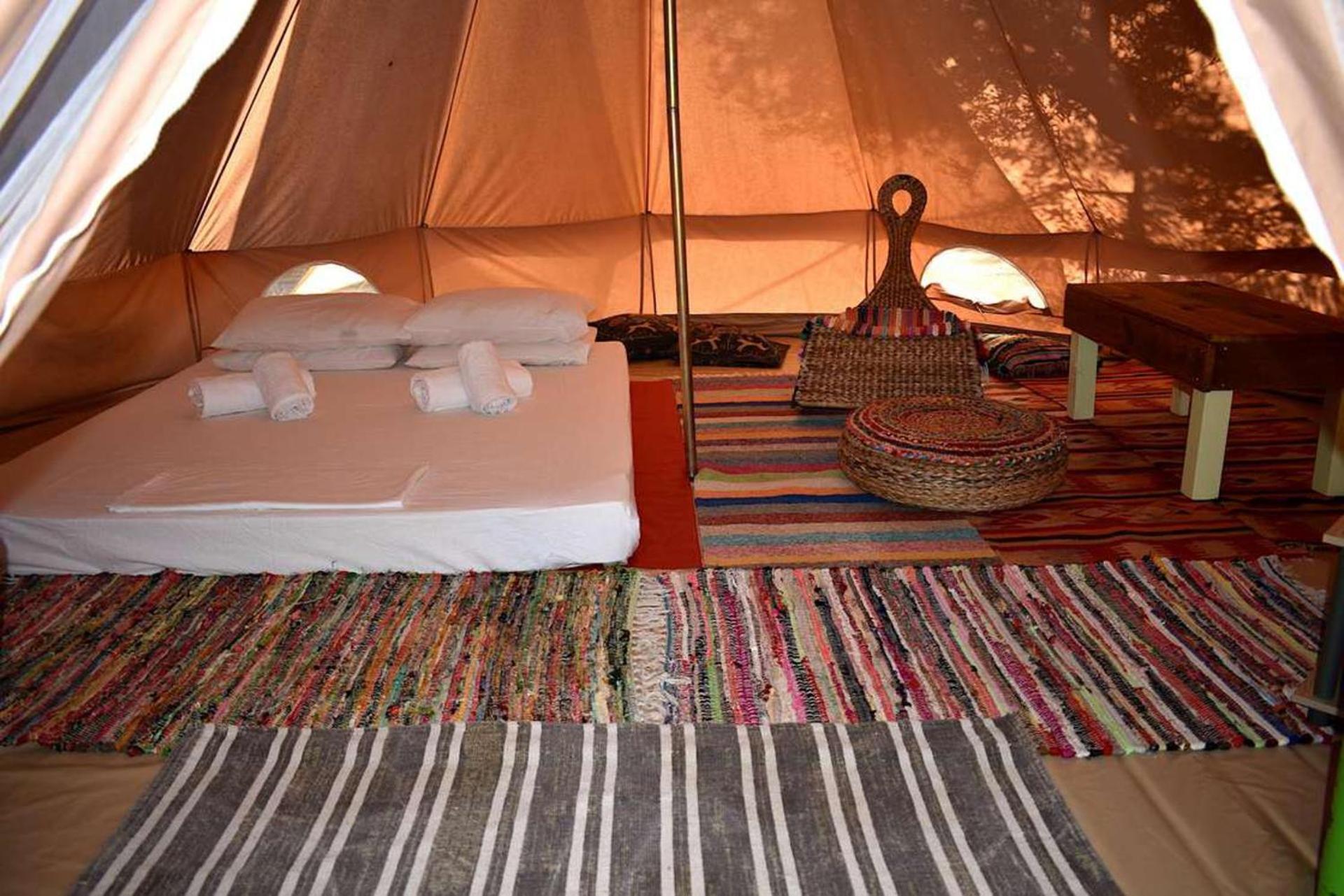 Glamping At A Lovely Tent In Skiaxtro- Marathopoli Βίλα Εξωτερικό φωτογραφία